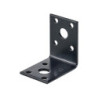 Equerre noir HETTICH, l.50 mm x P.30 cm