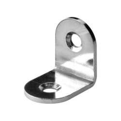 Lot de 10 équerres de chaise inox HETTICH, L.20 mm x l.15 mm x H.2 cm