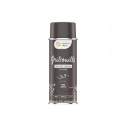 Peinture aerosol Tableau craie gribouille MAISON DECO gris hippo mat 400 ml