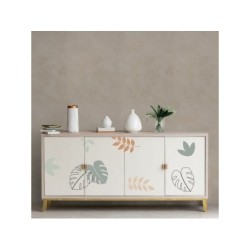 Pochoir M, Trio tropical, MAISON DECO