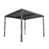 Pergola First II, aluminium gris anthracite, 9 m2