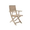 Lot de 2 fauteuils NATERIAL en acacia, Solaris II