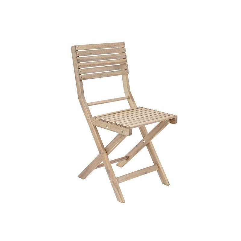 Lot de 2 chaises, NATERIAL en acacia, Solaris II