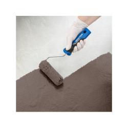 Peinture pour sol garage béton et carrelage haute resistance, LUXENS, 2.5 L fossil 3 satiné