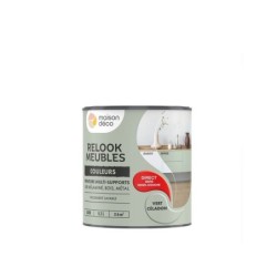 Peinture Relook meuble MAISON DECO vert celadon satine 0.5 l