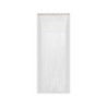 Rideau de porte décoratif en coton cocoon, MOREL, l.90 x H.200 cm blanc