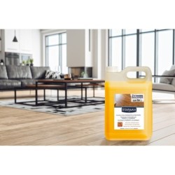 Entretien brillant pour parquets et sols stratifiés, STARWAX, 5 litres