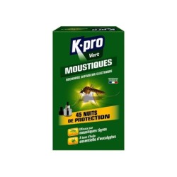 Recharge anti-moustiques liquide, K.PRO VERT