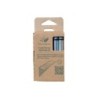 Lot de 2 fixations invisibles acier h.12 x p.23.5 cm