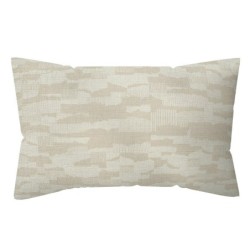 Coussin déco arty, polycoton, l.45 x H 30 cm, beige navajo, NATERIAL