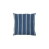 Coussin déco seaside, polycoton, l.45 x H 45 cm, bleu denim, NATERIAL