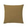 Coussin pillow soft, polycoton, l.40 x H 40 cm, jaune pécan 4, NATERIAL