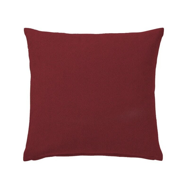 Coussin pillow soft, polycoton, l.40 x H 40 cm, rouge cocktail 1, NATERIAL