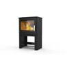 Poêle à bûche Adam bucher noir, 7.3 kW