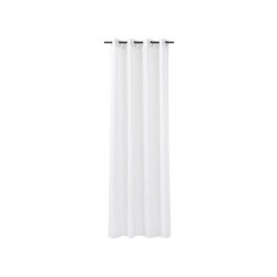 Voilage tamisant, Giani blanc l.140 x H.240 cm INSPIRE