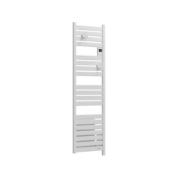 Sèche-serviettes électrique connecté Kelud Slim Ventilo, SAUTER, 1500W blanc