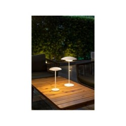 Lampe de table rechargeable Sardinia 400 Lumen blanc NEWGARDEN