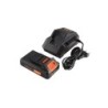 Lot d'1 batterie et d'1 chargeur DEXTER, 20 V, 2.0 Ah lithium-ion