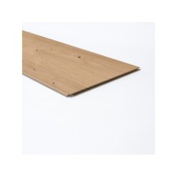 4 panneaux lisses MDF finition chêne naturel, 2500X287X20mm