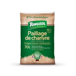 Paillage de chanvre TONUSOL, 70 l