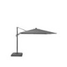 Parasol deporte LED+Pied anthracite Sonora NATERIAL, L.288 x l.288 cm