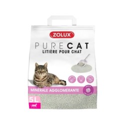 Litiere chat Pure Cat argile absorbante parfumee 5L/4,3kg