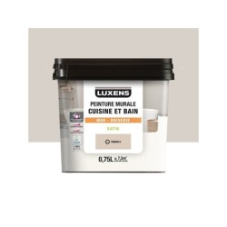 Peinture mur trench 6 satin LUXENS cuisine et bain 0.75l