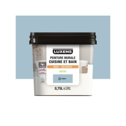 Peinture mur fjord 5 satin LUXENS cuisine et bain 0.75l