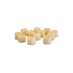 Lot de 12 bougies effet flamme led, INSPIRE BUNA