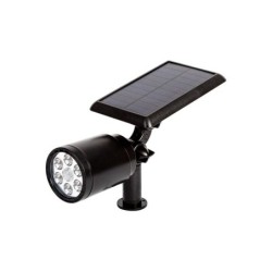 Spot solaire, INSPIRE, 100 lumens, noir