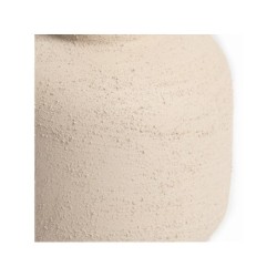 Vase en céramique, Terra, diam.12 x H.25 cm, beige