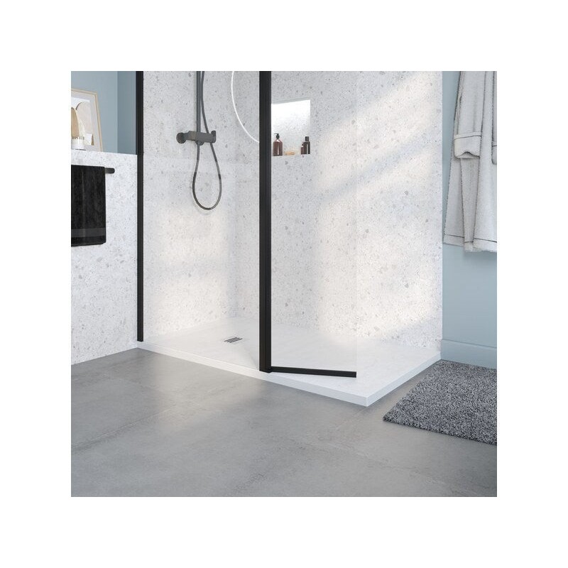 Receveur de douche extraplat L.140 x l.80 cm