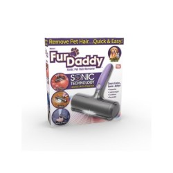 Brosse Anti Poils Avec Reservoir Et Led Fur Daddy