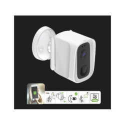 Camera de surveillance exterieure filaire connectee LEXMAN