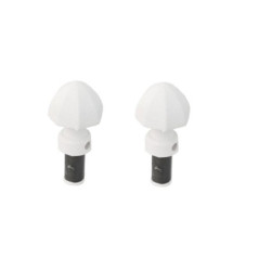 2 embouts pour barre de vitrage, Diam.10 mm, blanc Cosy, CESSOT