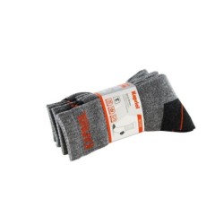 Lot de 3 paires de chaussettes courtes, KAPRIOL Work, pointure 45-47