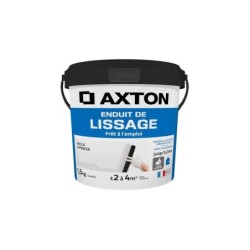 Enduit de lissage en pâte Prêt à l'emploi AXTON blanc 1.5 kg