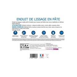 Enduit de lissage en pâte 7 kg