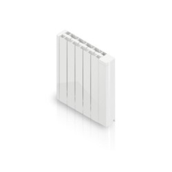 Radiateur électrique à inertie fluide 2000 W HJM Alanis horizontal blanc