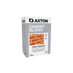 Ciment blanc AXTON, 1,5kg