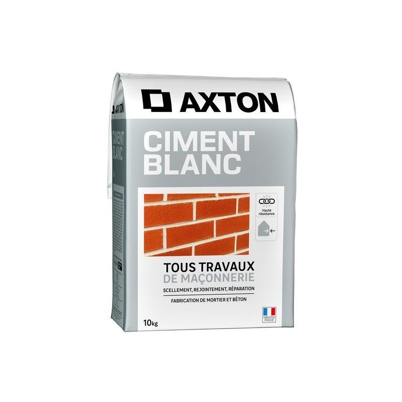 Ciment blanc AXTON, 10kg