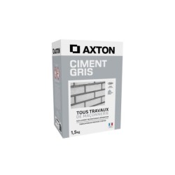 Ciment gris AXTON, 1.5kg