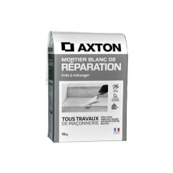 Mortier de réparation blanc AXTON, 10 kg