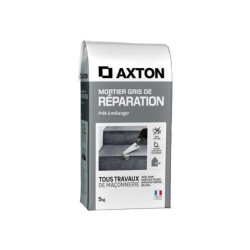 Mortier de reparation gris AXTON 5 KG