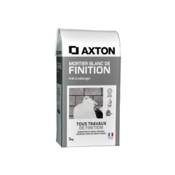 Mortier de finition blanc AXTON 5 kg