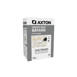 Mortier batard beige AXTON, 1,5 kg