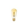 Lot de 2 ampoules led, filament decoratif, Edison E27, 55W, blanc chaud, OSRAM