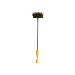 Brosse et racloir laiton 70