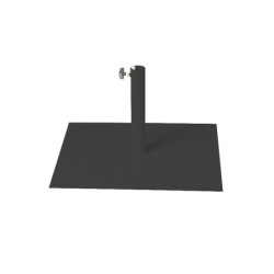 Pied de parasol carré autoportant, FLAT, L 62.5 x l 62.5 x H 35 cm, gris anthracite