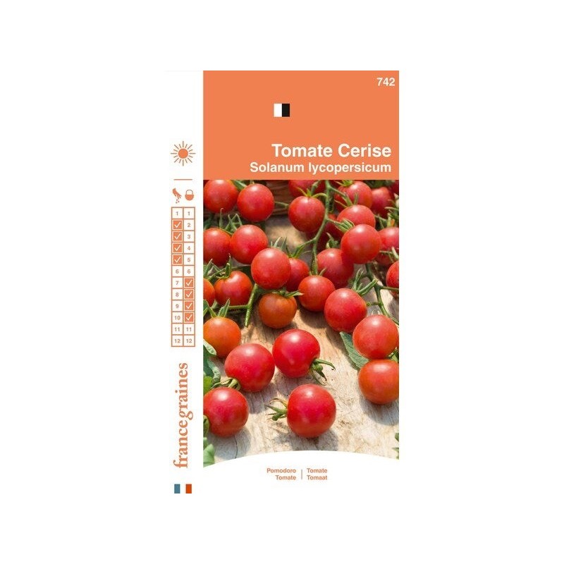 Sachet graines tomate cerise, FRANCE GRAINES, 2 g